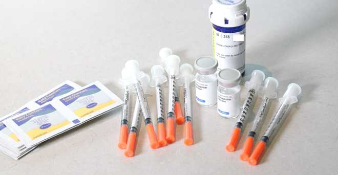 two vials of semaglutide